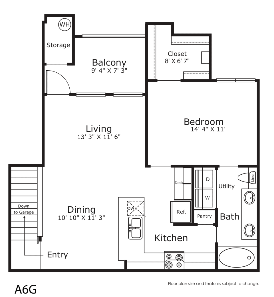 Floorplan A6G