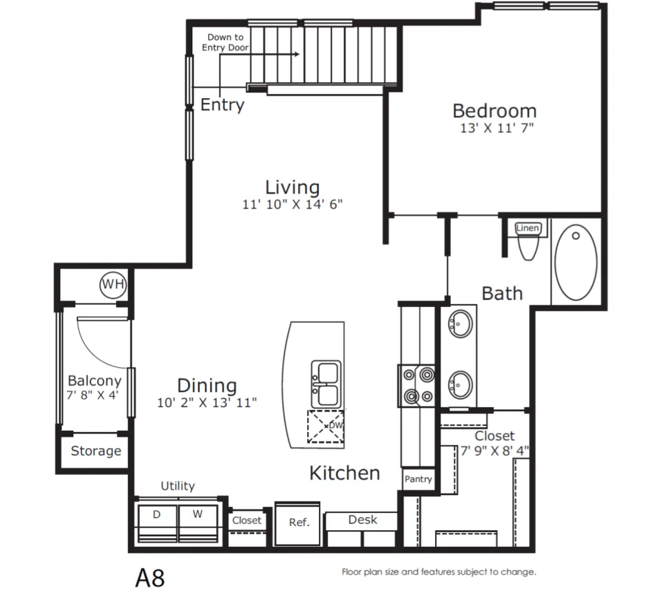 Floorplan A8