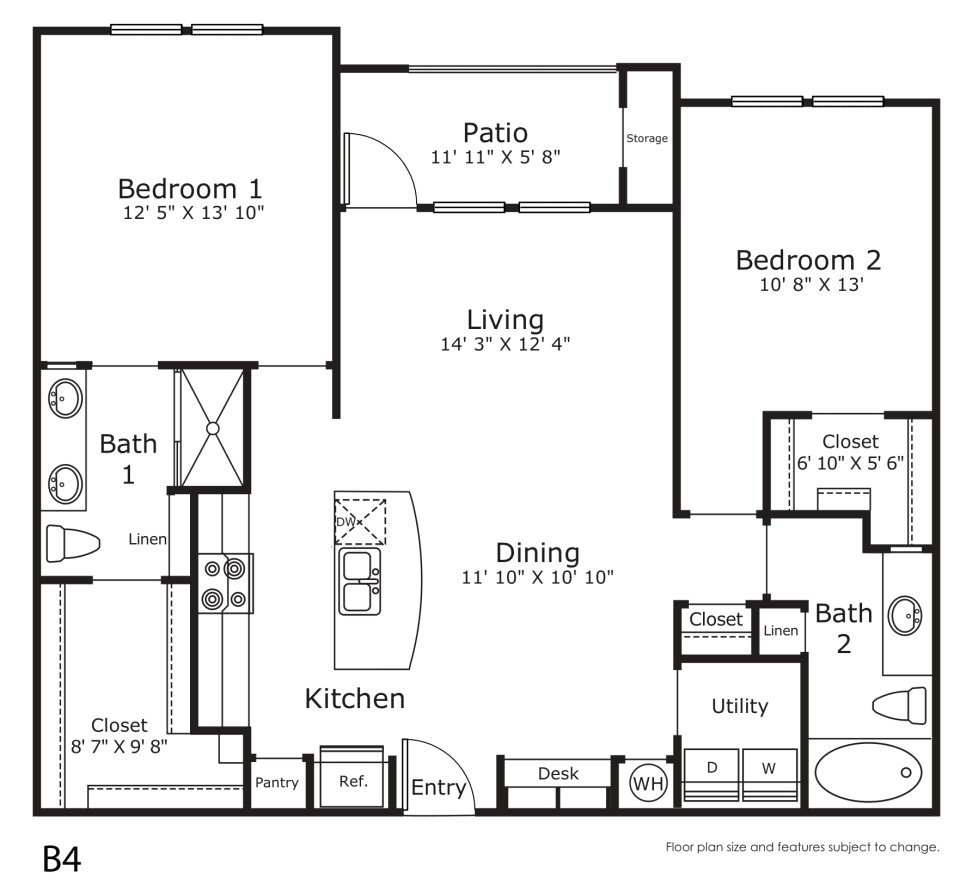 Floorplan B4